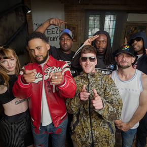 SF Cypher 34 by Alcemist, Harry Shotta, Devilman & STEEZE FACTORY Cover Art