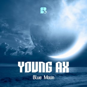 Blue Moon by Young Ax & Kryptic Minds Cover Art