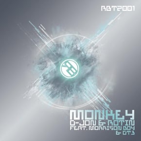 Monkey EP by DT3 Cover Art