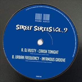 Street Series VOL.9 by DJ Rusty & Urban Frequency Cover Art