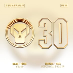 30 Years of Metalheadz VIP, Pt. 1 by Gremlinz, Jesta & Goldie Cover Art