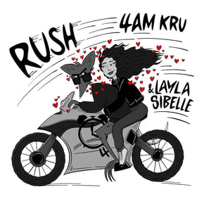 Rush by 4am Kru & Layla Sibelle Cover Art