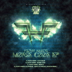 Morse Code by Filthy Habits, Jeopardize & Saxxon Cover Art