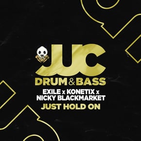 Just Hold On by Exile, Konetix & Nicky Blackmarket Cover Art