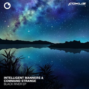 Black River EP by Command Strange & Intelligent Manners Cover Art