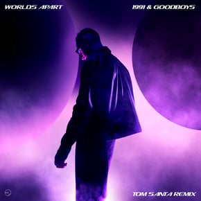 Worlds Apart (Tom Santa Remix) by 1991 Cover Art