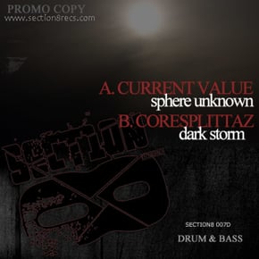 Sphere Unknown / Dark Storm by Current Value & Coresplittaz Cover Art