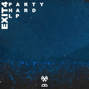 PARTY HARD LP by Exit4 Cover Art