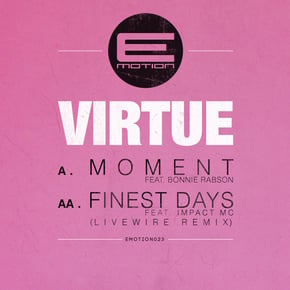 Moment / Finest Days (Livewire Remix) by Virtue Cover Art
