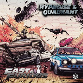Fast & Furious by Quadrant & DEAD BATTERY Cover Art