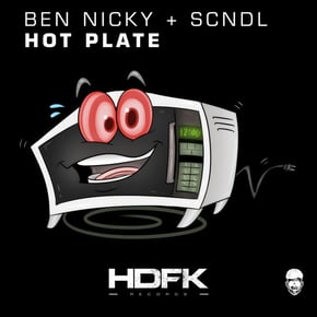 Hot Plate by Dimension & SCNDL Cover Art