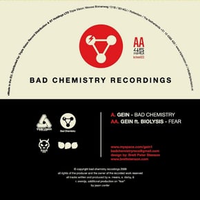 BCHEM001 by Gein Cover Art