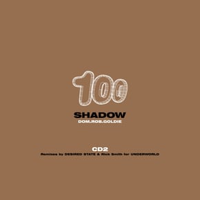 The Shadow (Process Mix) / Distorted Dreams / Distorted Dreams (Desired State Remix) by Goldie, Dom & Roland & Rob Playford Cover Art
