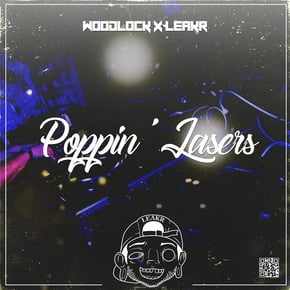 Poppin' Lasers EP by Woodlock Cover Art
