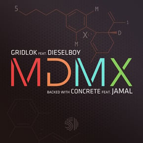 MDMX / Concrete by Gridlok Cover Art