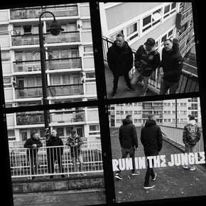 Run In The Jungle (Album Sampler 1) by D*Minds, T>I & Run In The Jungle Cover Art