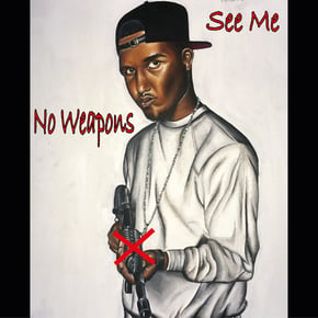 No Weapons / See Me by P Money & Novelist Cover Art