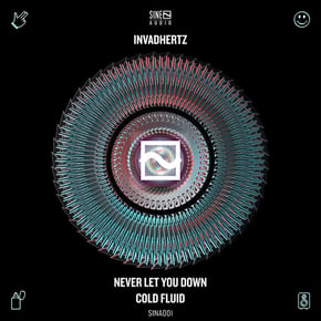 Never Let You Down / Cold Fluid by Invadhertz Cover Art