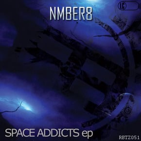 Space Addicts EP by NMBER8 Cover Art