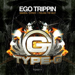 Immoral Terror / Feeling The Heat by Ego Trippin Cover Art