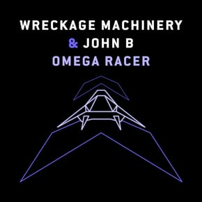 Omega Racer by Wreckage Machinery & John B Cover Art