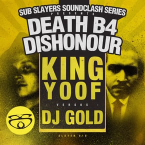 Slayer Soundclash: Death B4 Dishonor by King Yoof Cover Art