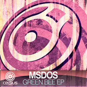 Green Bee EP by Furney & MSDOS Cover Art