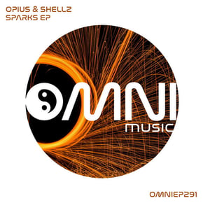 Sparks EP by Opius Cover Art