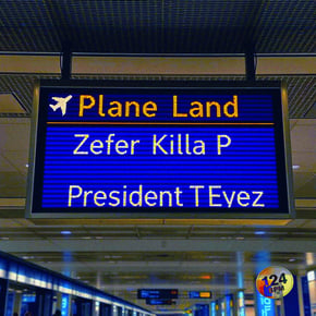 Plane Land by Task Horizon, Zefer & President T Cover Art