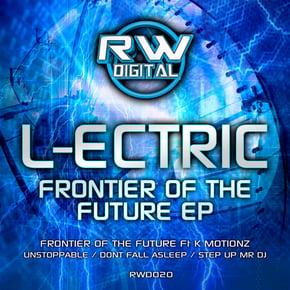 Frontier of the future by K Motionz, L-Ectric & Mob-Anded Cover Art
