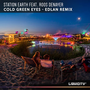 Cold Green Eyes (Edlan Remix) by Edlan, Station Earth & Roos Denayer Cover Art