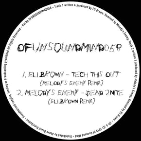 Tech This Out / Dead 2nite Remixes by Sub Focus, Eli Brown & Melody's Enemy Cover Art