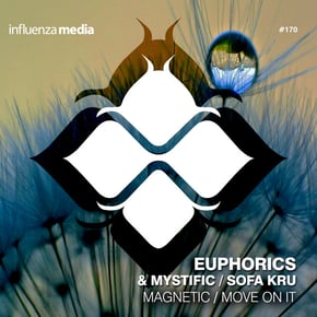 Magnetic / Move On by Euphorics, Mystific & Sofa Kru Cover Art