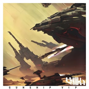 GUNSHIP by YZMIKH Cover Art