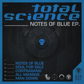 Notes of Blue EP by Total Science Cover Art