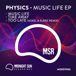 Music Life EP by Physics Cover Art