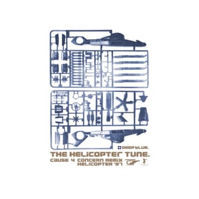 The Helicopter Tune (Cause 4 Concern Remix) / The Helicopter '97 by Deep blue Cover Art