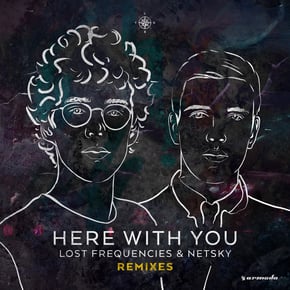 Here With You (Remixes) by Netsky Cover Art