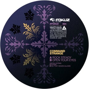 Rock Steady EP by Command Strange Cover Art