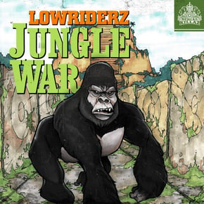 Jungle War EP by Lowriderz Cover Art