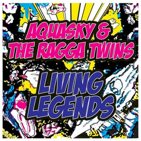 Living Legends by Dr Meaker, Aquasky & Ragga Twins Cover Art