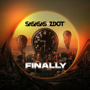 Finally by SASASAS, DJ Phantasy & Zdot Cover Art