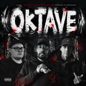 Oktave by Mr Traumatik, Devilman & Blizzard Cover Art