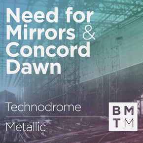 Technodrome / Metallic by Need For Mirrors & Concord Dawn Cover Art
