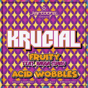 Fruity by Dr Meaker, Krucial & Ragga Twins Cover Art