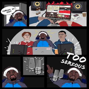 Too Serious by Deekline, Logan_olm & Yama & Mezu Cover Art