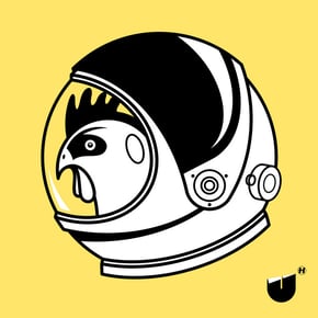 Chicken In A Spacesuit by Degs & Unglued Cover Art