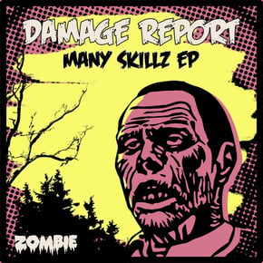 Many Skillz EP by Damage Report Cover Art
