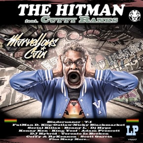 The HitMan Album by Marvellous Cain Cover Art