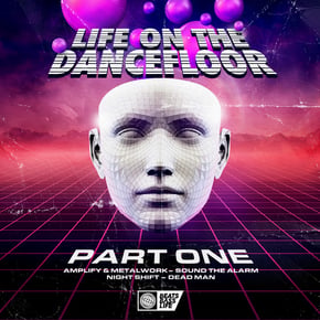 Life on the Dancefloor EP, Pt. 1 by Amplify & Capone Cover Art